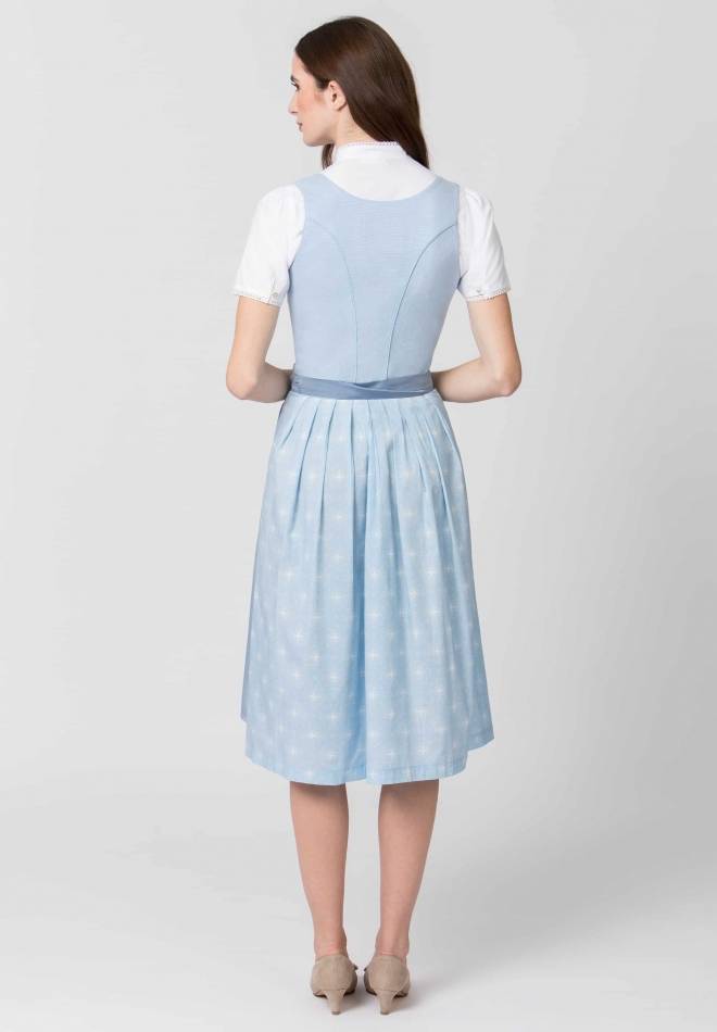 Stockerpoint Dirndl Chantal hellblau 38 Schlussverkauf