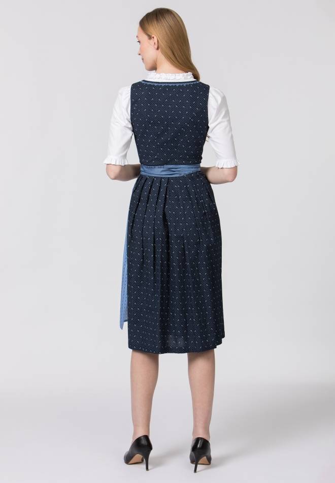 Stockerpoint Dirndl Dunja blau 32 Online