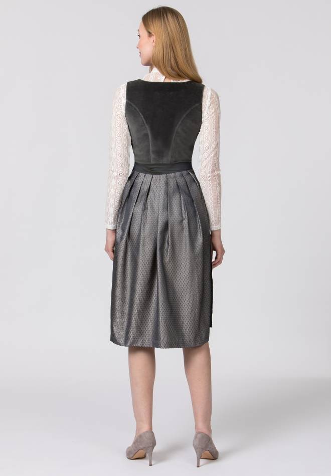 Stockerpoint Dirndl Gloria graphit 44 Schlussverkauf