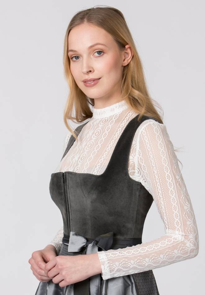 Stockerpoint Dirndl Gloria graphit 44 Schlussverkauf