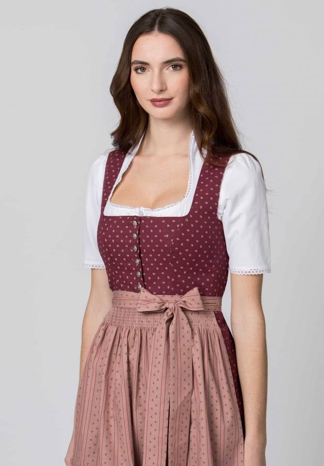 Stockerpoint Dirndl Gina bordeaux 32 Online