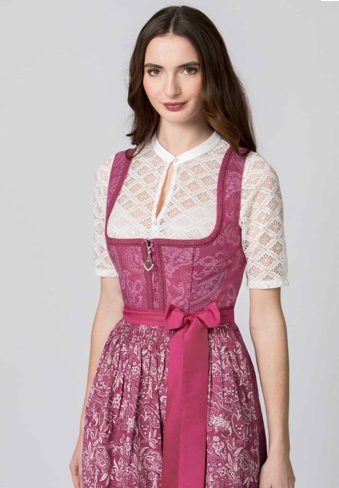 Stockerpoint Dirndl Karoline beere 34 Auslauf