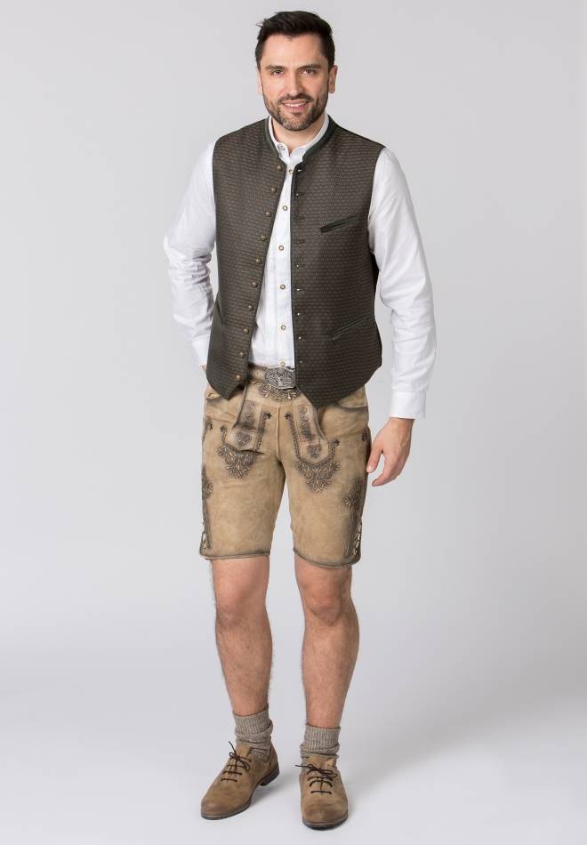 Stockerpoint Lederhose Artur esche gespeckt 44