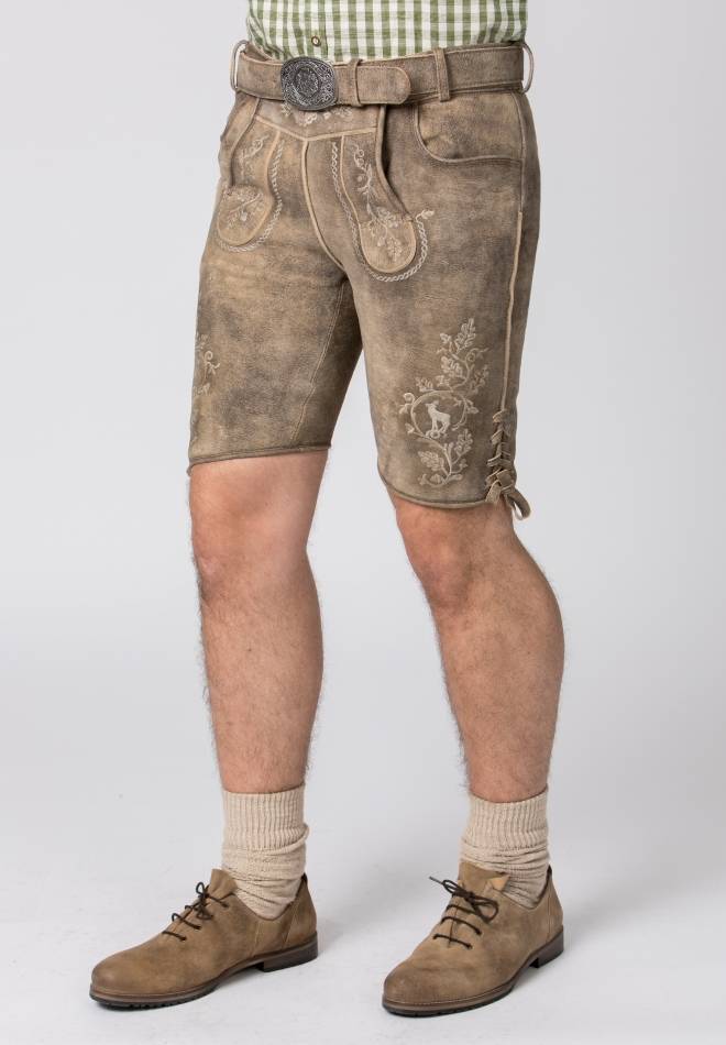 Stockerpoint Lederhose Girgl schilf gespeckt 44 Hotsell