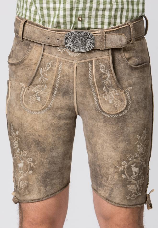 Stockerpoint Lederhose Girgl schilf gespeckt 44 Hotsell