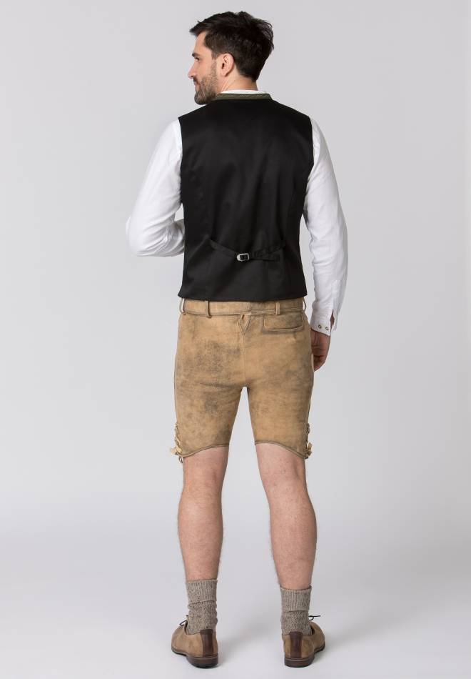 Stockerpoint Lederhose Girgl senf gespeckt-grün 48 Schlussverkauf