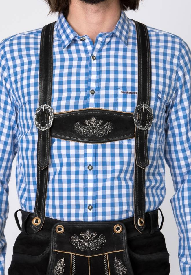Stockerpoint Hose Justin4 schwarz gespeckt 44 Hotsell