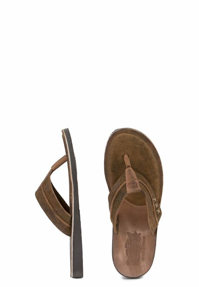 Stockerpoint Flip-Flop 1335 havanna gespeckt 40 Schlussverkauf