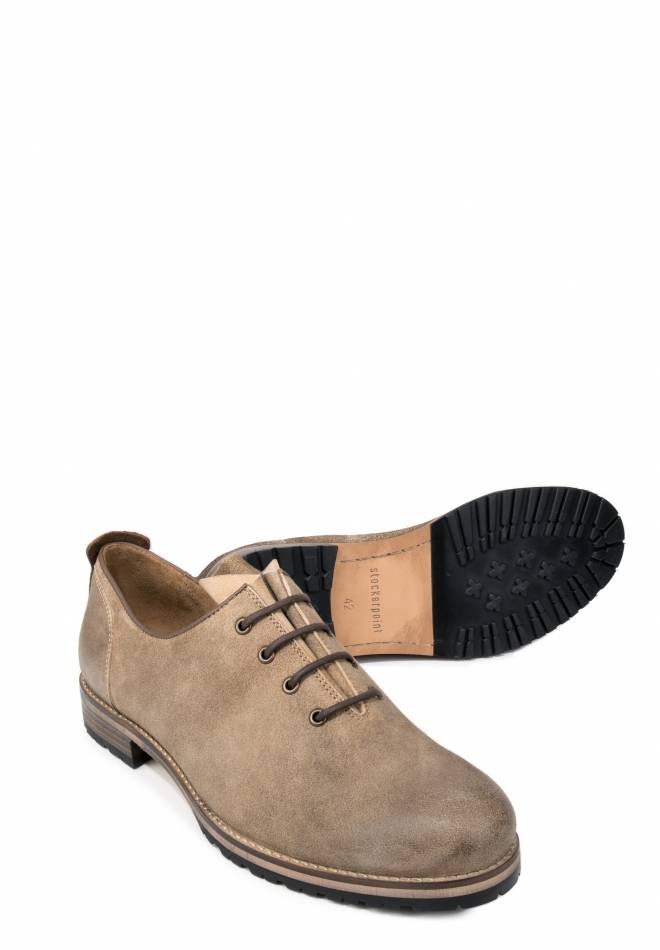 Stockerpoint Haferlschuh Caruso sand gespeckt 41