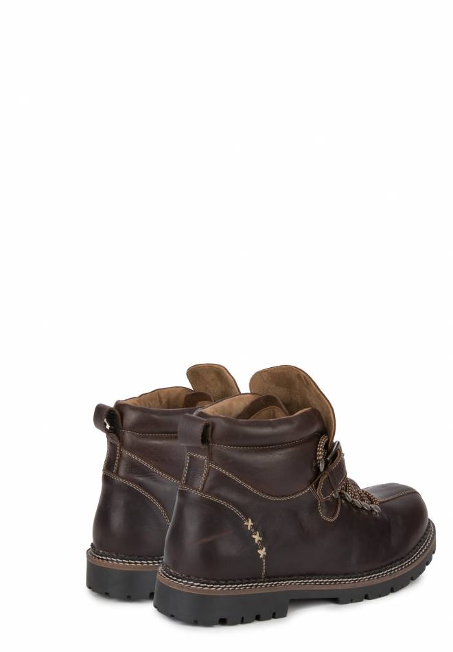 Stockerpoint Trachtenstiefel Tiago dunkelbraun gespeck 40 Online