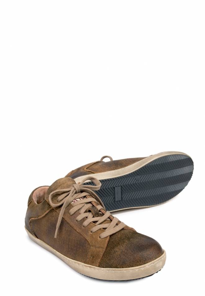Stockerpoint Trachtensneaker Drake hellbraun gespeckt 40