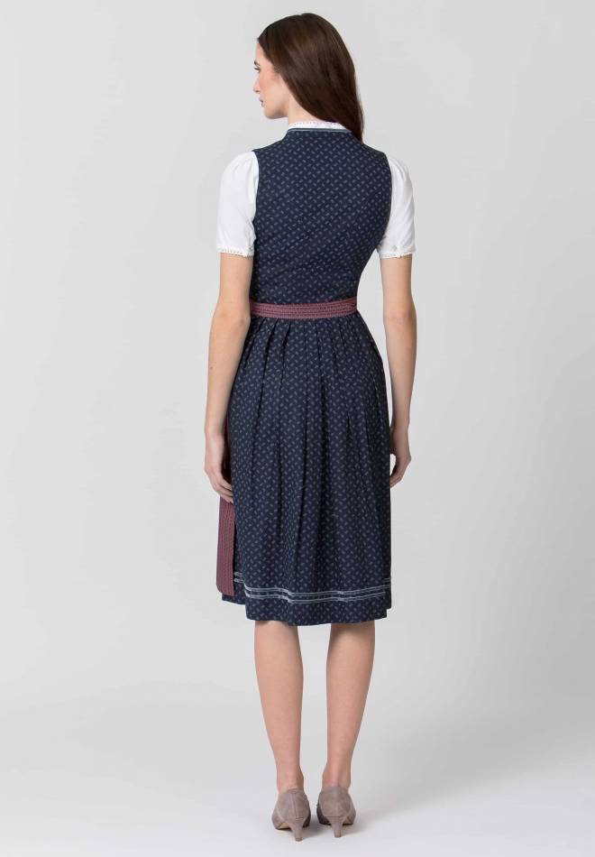 Stockerpoint Dirndl Renata dunkelblau 34 Schlussverkauf