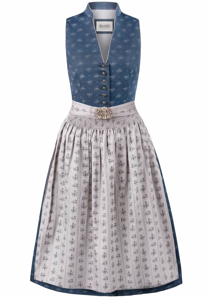 Stockerpoint Dirndl Amalie2 dunkelblau-grau 30 im Angebot