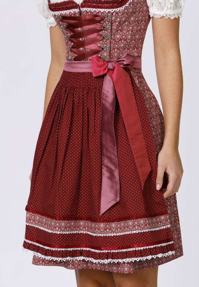 Stockerpoint Dirndl Kim bordeaux 30 Blitzverkäufe