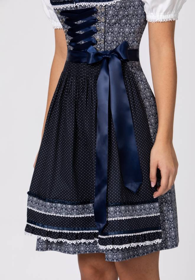 Stockerpoint Dirndl Kim dunkelblau 30 Online