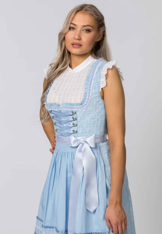 Stockerpoint Dirndl Kim hellblau 30 Outlet