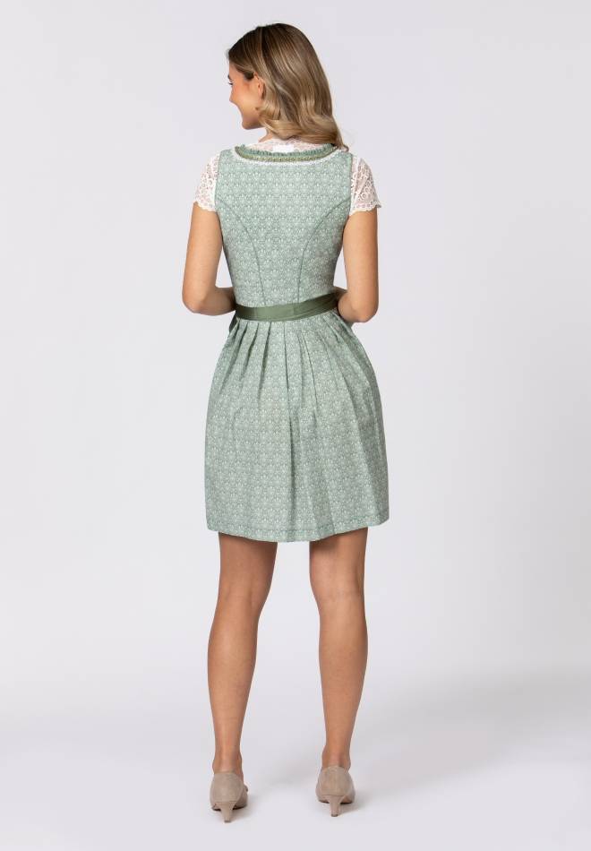 Stockerpoint Dirndl Kim salbei 30 Auslauf