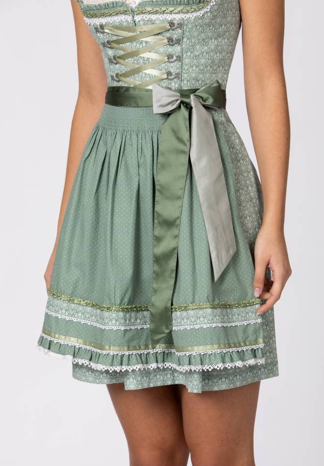 Stockerpoint Dirndl Kim salbei 30 Auslauf