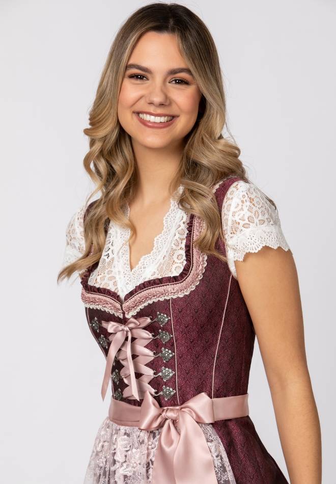 Stockerpoint Dirndl Rosalinde bordeaux 30 Angebote