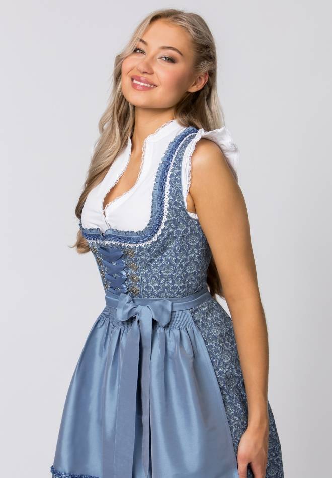 Stockerpoint Dirndl Ruby blau 30 Schlussverkauf