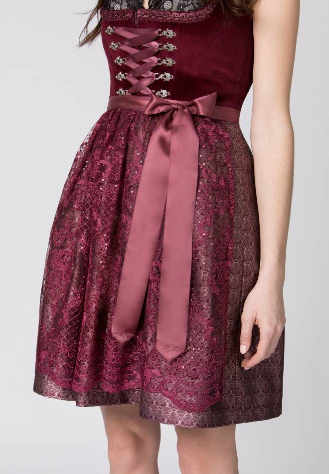 Stockerpoint Dirndl Loredana rot 30 Blitzverkäufe