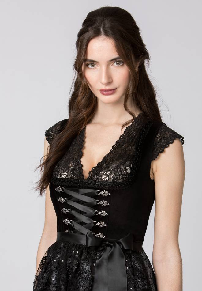 Stockerpoint Dirndl Loredana schwarz 30 Outlet
