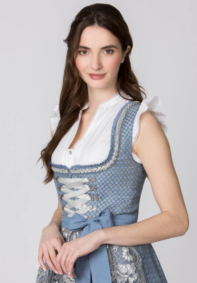 Stockerpoint Dirndl Nivia hellblau 30 Kostenlose Rückgabe
