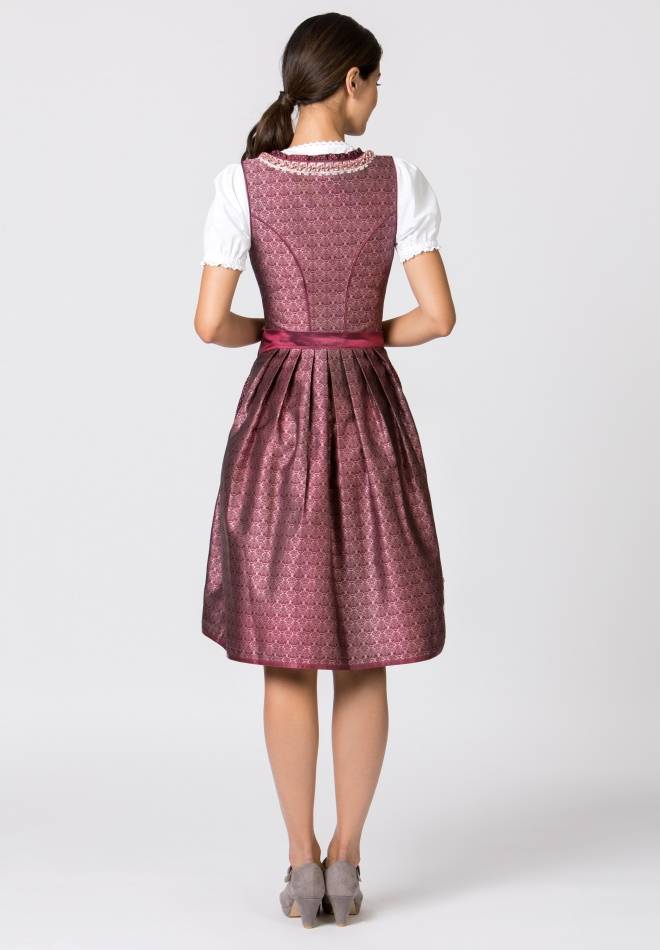 Stockerpoint Dirndl Giselle bordeaux 30 Schlussverkauf