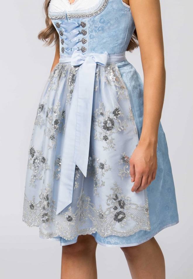 Stockerpoint Dirndl Maya hellblau 32 Auslauf