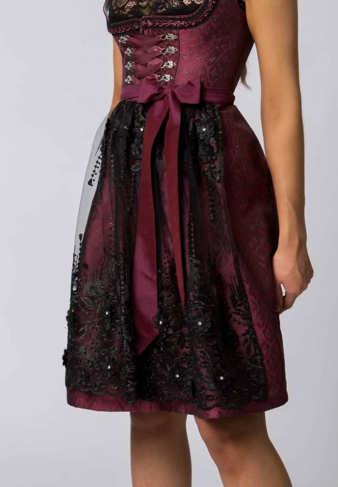 Stockerpoint Dirndl Sanja bordeaux 32 Blitzverkäufe