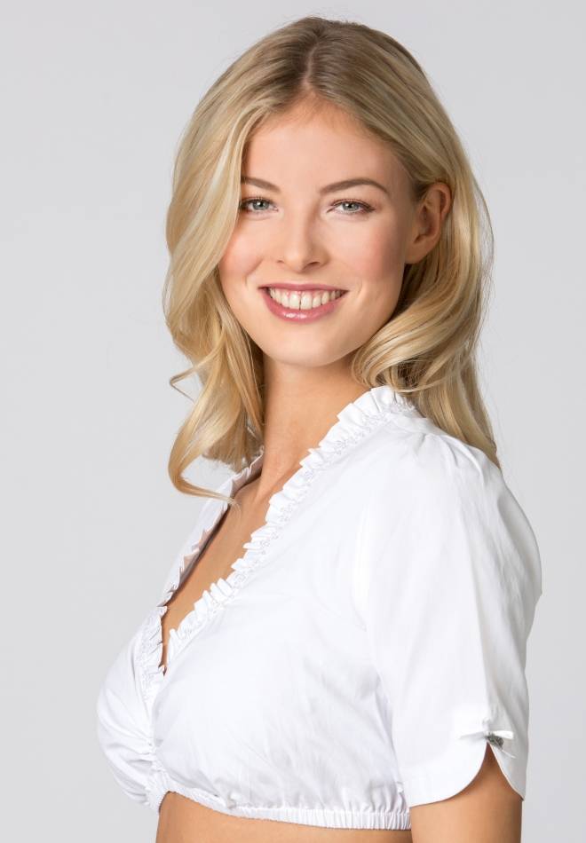 Stockerpoint Bluse B-1018 weiss 34 Auslauf