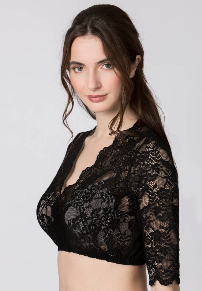 Stockerpoint Bluse Alaya schwarz 34 Meist gekauft