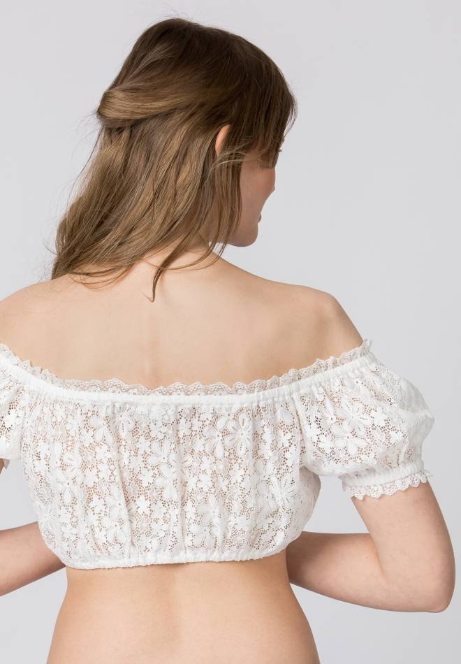 Stockerpoint Bluse Katya creme 32 Fabrikverkauf