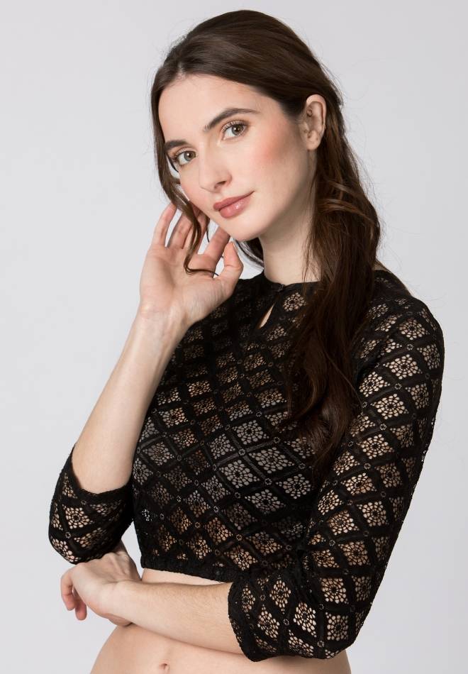 Stockerpoint Bluse Holly schwarz 34 im Angebot