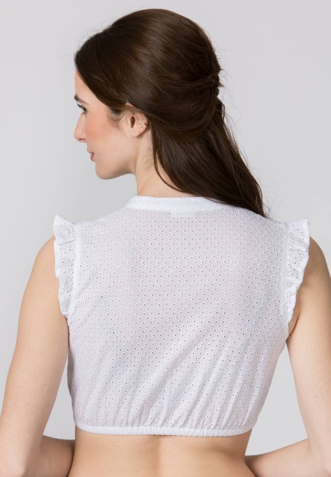 Stockerpoint Bluse Melania weiss 30 Schlussverkauf