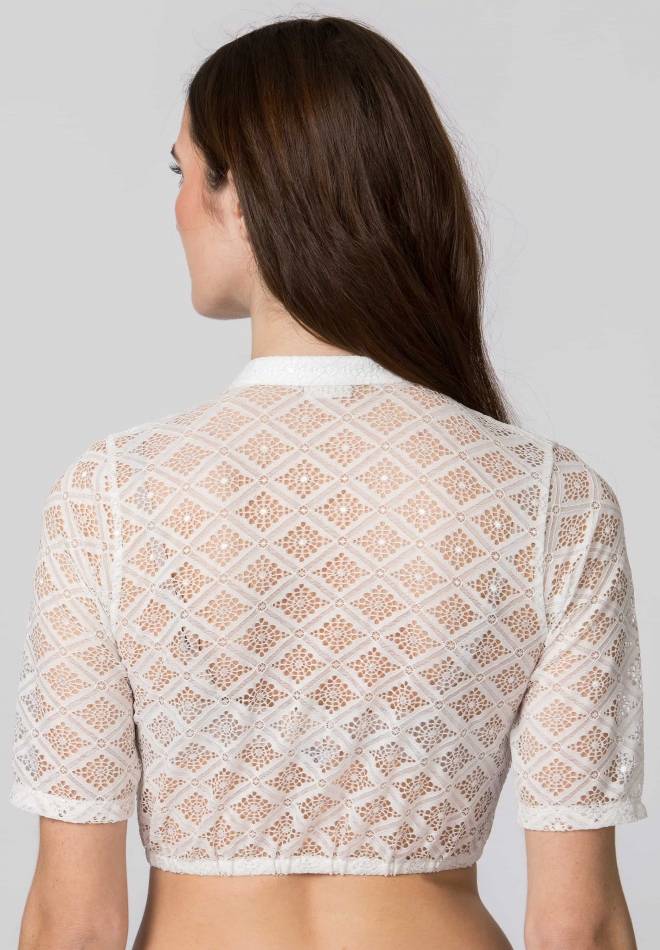 Stockerpoint Bluse Laurene creme 32 Fabrikverkauf
