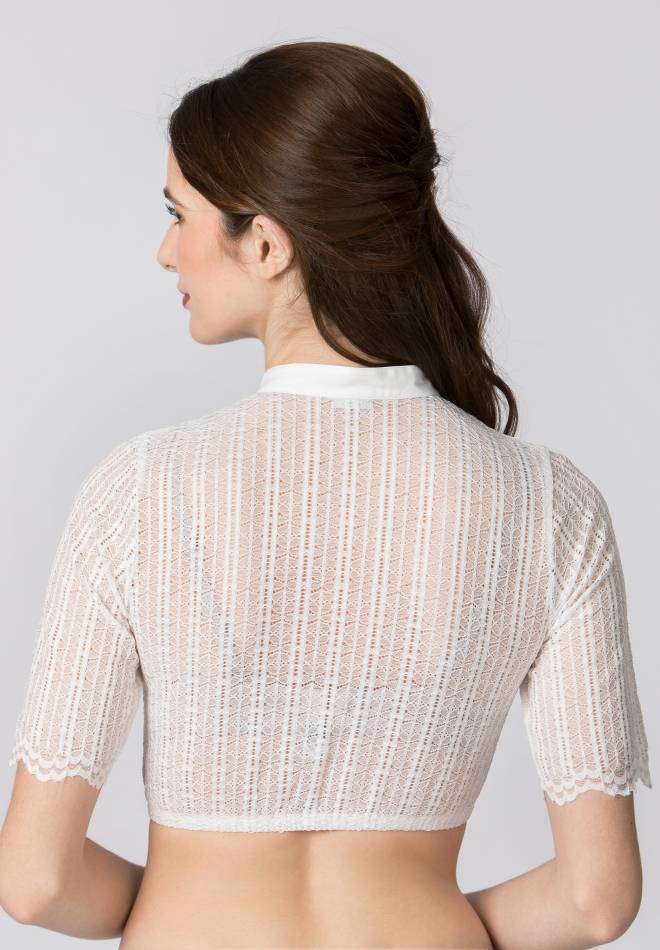 Stockerpoint Bluse Lenkova creme 32 Auslauf