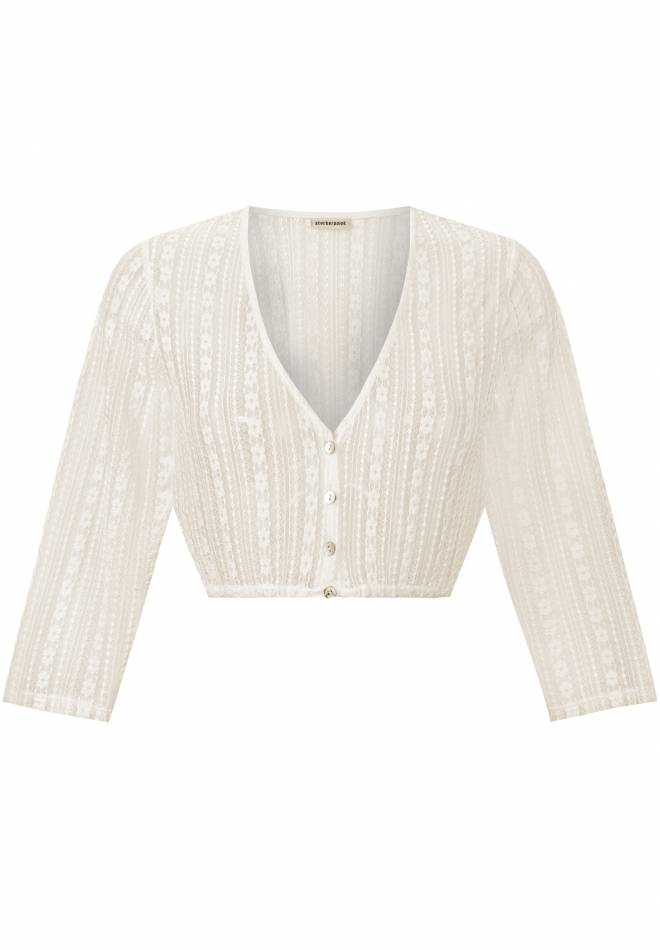 Stockerpoint Dirndlbluse Nelly creme 36