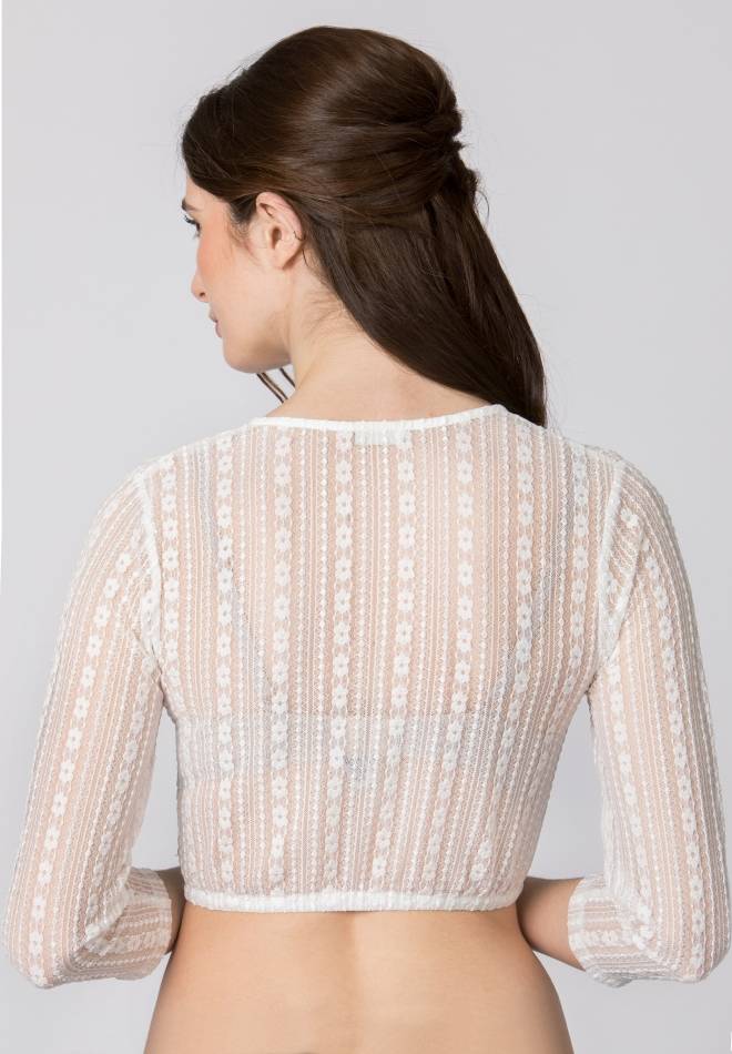 Stockerpoint Dirndlbluse Nelly creme 36 Verkauf