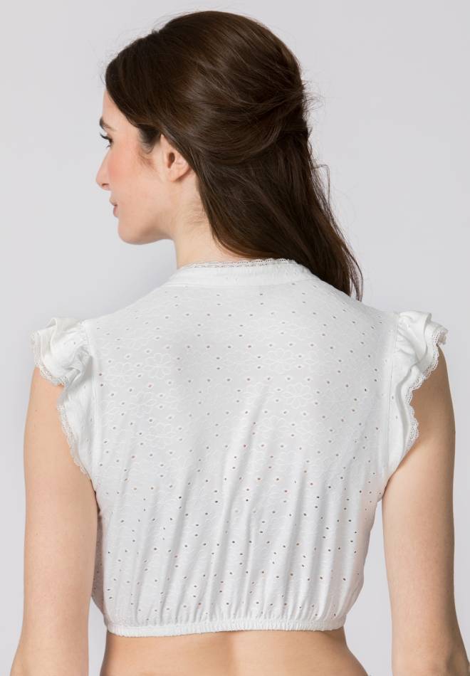 Stockerpoint Dirndlbluse Oriana weiss 32 Angebote