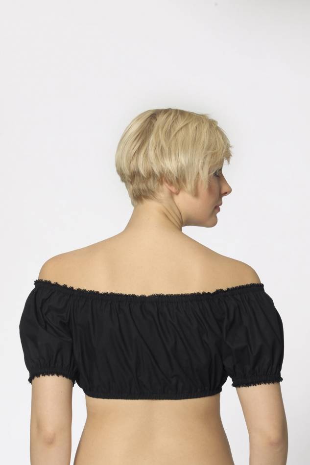 Stockerpoint Bluse Georgette schwarz 34 Schlussverkauf