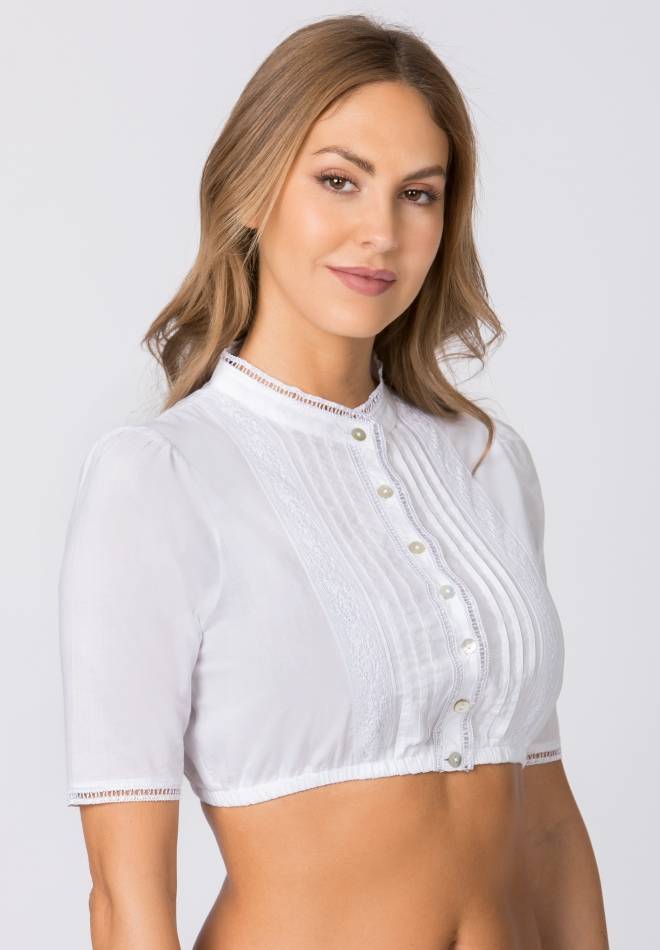 Stockerpoint Bluse B-7086 weiss 32 Günstiger Verkauf