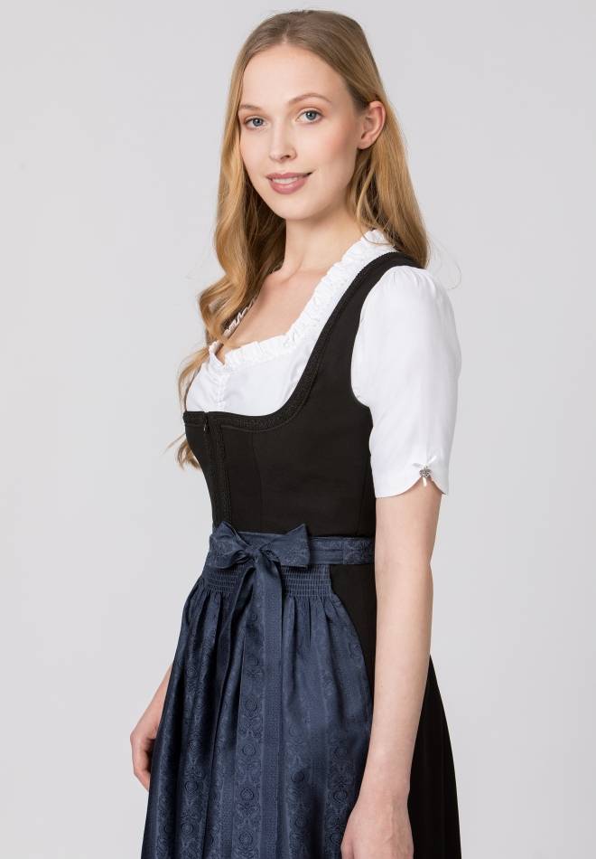 Stockerpoint Schürze Corinna blau 4 (52-56) Verkauf