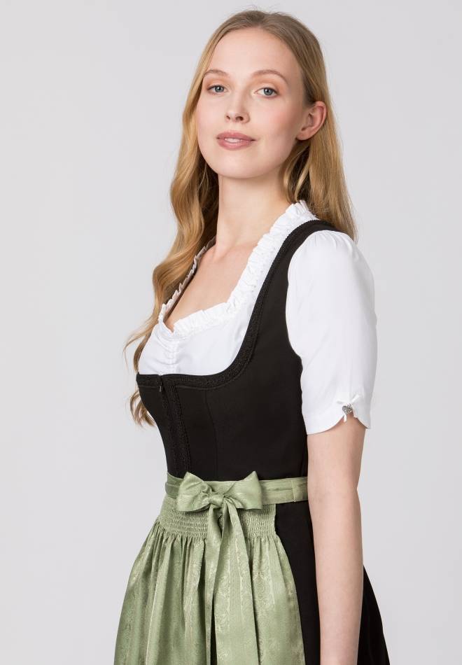 Stockerpoint Schürze Corinna hellgrün 3 (46-50) im Angebot