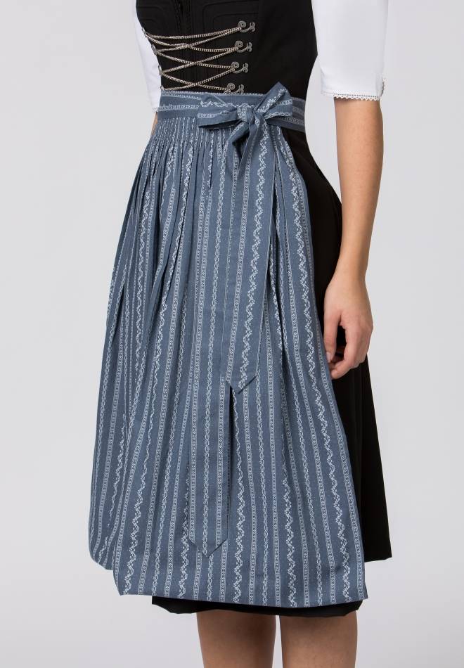Stockerpoint Schürze Claire rauchblau 1 (34-38) Auslauf