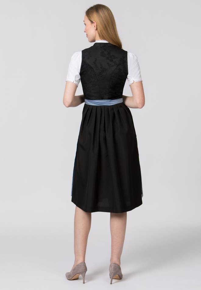 Stockerpoint Schürze Kristin rauchblau 1 (34-38) im Angebot