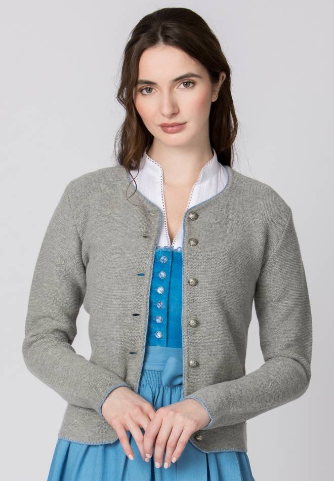 Stockerpoint Jacke Marissa grau-hellblau 34 Blitzverkäufe