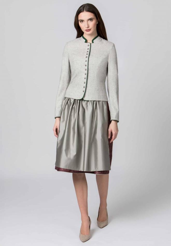 Stockerpoint Jacke Elisabeth hellgrau-grün 36 Auslauf