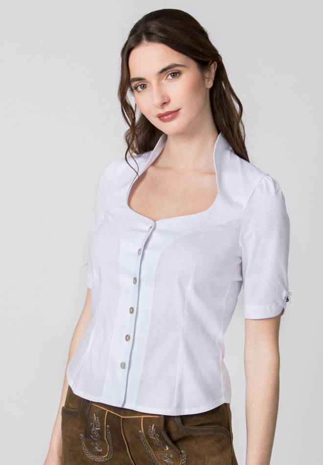Stockerpoint Bluse Priscilla weiss 32 im Angebot