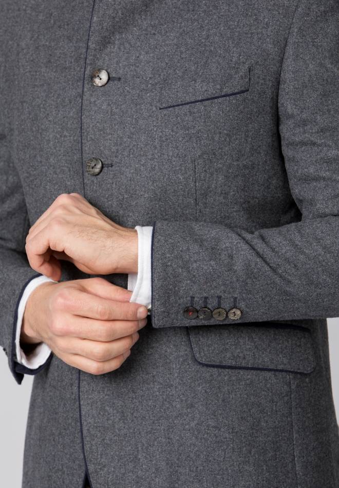Stockerpoint Jacke Luciano stein-blau 44 Blitzverkäufe